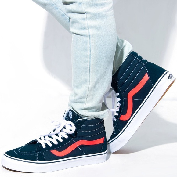 vans sk8 hi reissue navy